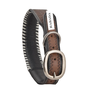 Nueva venta al por mayor de herramientas de cuero de vaca tallado Collar de perro de cuero con herramientas pintadas a mano y tallado fabricante indio a granel superior - Product Image 3