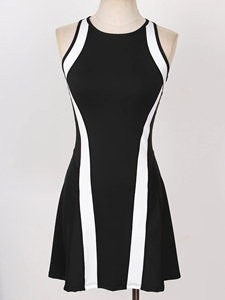 Uniformes de falda de tenis con estampado de transferencia de calor para mujer UNIFORMES DE EQUIPO personalizables transpirables que absorben la humedad frontal al por mayor - Product Image 4