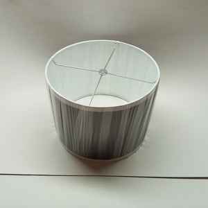 Modern Luxury Linen Fabric Lamp <b>Shade</b> Handmade <b>Drum</b> Shape Design for Indoor Home & Cafe Decor Customizable Durable Eco-Friendly - Product Image 6