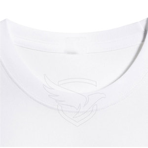 เสื้อยืดโอเวอร์ไซส์ผ้าคอตตอนผ้าโพลีเอสเตอร์พิมพ์โลโก้ตามสั่ง - Product Image 6
