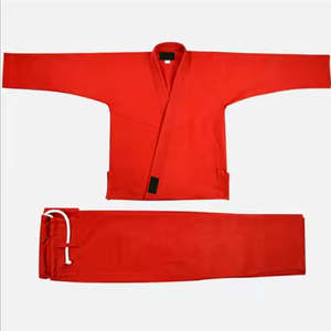 100% algodón personalizado BJJ Gi uniforme mejor calidad estilo Simple desgaste de artes marciales - Product Image 6
