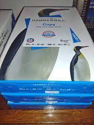 Papier à copier Hammermill Great White 30 A4 20lb 80g 99,99% sans bourrage, recyclé, fabriqué aux États-Unis - Product Image 3
