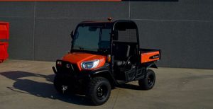 รถบรรทุกดีเซลอเนกประสงค์ Kubota 4x4พร้อมห้องโดยสารและเตียงบรรทุกด้านหลัง - Product Image 6