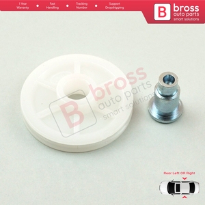 BWR1067 Kit de réparation de lève-vitre arrière avec câble et galet pour Megane MK1 X64 1996-2003 4/5 portes - Product Image 4