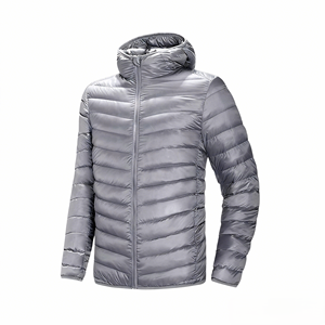 Chaqueta Ligera con Capucha Impermeable y Cortavientos para Otoño/Invierno, para Hombre, Talla Grande, Deportiva, Juvenil, Blanca, Corta, Cálida, de Color Sólido - Product Image 3