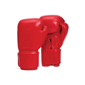 Guantes de Boxeo MMA Profesionales con Logotipo Personalizado, de Cuero PU Dorado, de Piel Vacuna, Modernos, de Alta Calidad, Multifuncionales, de Secado Rápido, con Cordones en la Muñeca - Product Image 4