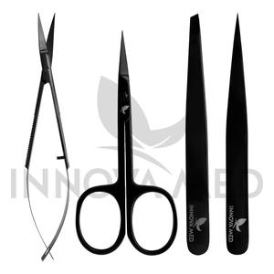 Pince à épiler professionnelle en acier inoxydable pour les sourcils écologique grande précision pour les éclats de poils faciaux et les poils incarnés - Product Image 2