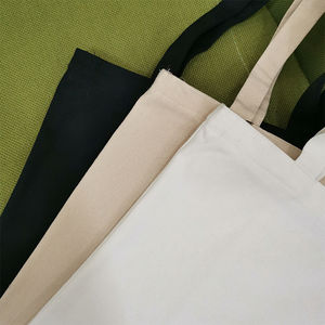 Bolsa de Mano de Algodón Reversible Ecológica Personalizada, Bolsa de Lona para Niños con Diseño de Dibujos Animados, Bolsas Promocionales de Algodón Natural Abiertas - Product Image 5