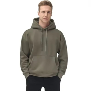 Premium 100% Cotton Winter Men's Hoodies Custom Logo | OEM Customization | Wholesale Waterproof Windproof Streetwear <b>Sweatshirts</b> - Product Image 1