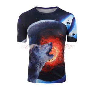 Camiseta sublimada para hombre, camiseta informal de poliéster con estampado a todo Color, camiseta de moda, camiseta de sublimación de poliéster - Product Image 2