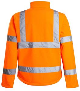 Workwear Mens Coat <b>Hi</b> <b>Vis</b> SoftShell Jacket - HH060 Waterproof Safety 2026 - Product Image 3