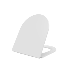 Asiento de Inodoro Termoestable Blanco Brillante con Cierre Suave - Product Image 2
