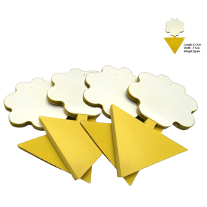 דו צדדי צהוב דביק פלסטיק דביק פירות פלסטיק דביק גינה & שליטה מקורה עם פטרת נמלה חזקה לנמלים & באגים - Product Image 4