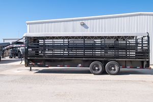Remorque fermée pour bétail 7x16, remorque de transport pour bovins, chevaux, animaux, ventilée, pour bovins, moutons, chevaux - Product Image 5