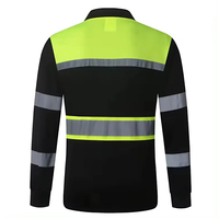 Chemises de sécurité personnalisées avec logo pour hommes, polos hautement réfléchissants avec poche, manches longues, vêtements de travail par RAMPUS INTERNATIONAL