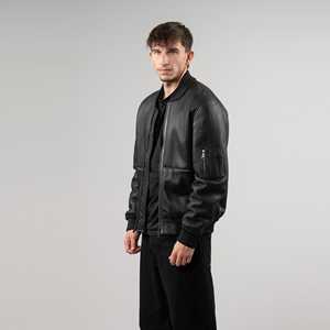 Chaqueta de cuero para hombre de último diseño 2025 para hombre, precio barato, chaqueta de cuero a la moda para hombre hecha a medida para hombre, envío DDP - Product Image 3