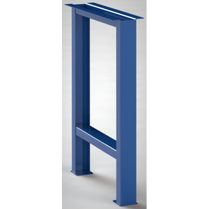 Struttura del banco da lavoro 800 x 80 x 608 mm AxLxP per piano di lavoro - Product Image 4