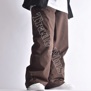 Pantalones de Snowboard Unisex Clásicos de Corte Alto y Pierna Ancha - Impermeables 10,000mm, Transpirables, Anti-UV, Tallas Grandes, Ajuste Holgado - Product Image 3