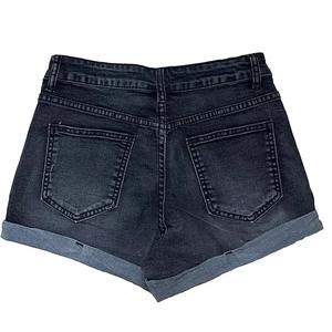 Oem-Short chic en denim déchiré pour homme, style urbain, décontracté, moyen, extensible, pour l'été - Product Image 3
