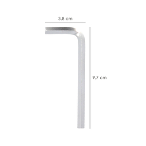 Chiave Allen Standard in Acciaio Cromo Vanadio Professionale 7,0 mm. - Product Image 2