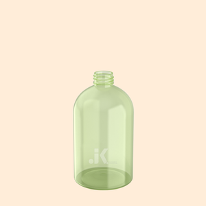 Botella Boston redonda 400 ml 28MM Fábrica de Vietnam Productos calientes PET Envase cosmético OEM/ODM mejor calidad M0501T - Product Image 1