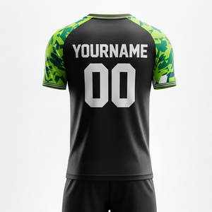 ชุดฟุตบอลแบบไล่เฉดสี ดีไซน์พิเศษ เนื้อผ้าระบายอากาศ แห้งเร็ว สีสันไม่ซีดจาง น้ำหนักเบา เหมาะสำหรับทีมที่ต้องการโดดเด่น - Product Image 4