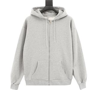 Vente en gros de haute qualité 350 GSM pull pour hommes impression personnalisée broderie sweats à capuche zippés - Product Image 1