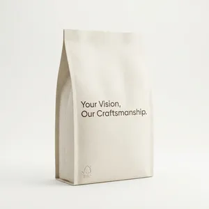 Bolsa <span class=keywords><strong>de</strong></span> Papel Kraft para <span class=keywords><strong>Café</strong></span>, con Fondo Plano, Ecológica, para Envasado <span class=keywords><strong>de</strong></span> Alimentos, con Cierre Hermético, para Granos Tostados, Impresión Digital para Pequeñas Cantidades - Product Image 5
