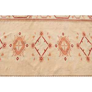 พรมวินเทจสไตล์ตุรกี ขนาด 3.9x5.6 ฟุต (118x171 ซม.) พรมขนสัตว์โมร็อกโกสีเบจ - Product Image 5