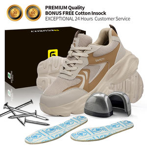 GUYISA - Zapatos de <span class=keywords><strong>Seguridad</strong></span> Casuales de Verano, Ligeros, Anti-aplastamiento, Anti-pinchazos, <span class=keywords><strong>Calzado</strong></span> de Protección Directo de Fábrica - Product Image 4