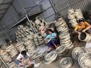 Bandeja de almacenamiento de alimentos más vendida, platos y platos para servir patatas fritas de ratán y bandeja para servir de inmersión para fiestas - Product Image 5