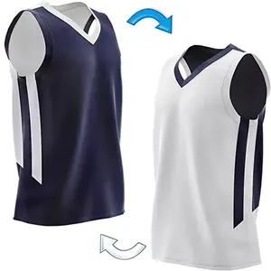 Uniforme de baloncesto de equipo profesional de diseño sublimado, uniforme corto, uniforme de baloncesto de nuevo estilo, hecho a medida - Product Image 5