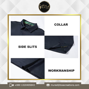 เสื้อยืดโปโลผู้ชายพิมพ์ลายน้ำหนักเบาแบบพอดีปกติระบายอากาศได้ดี - Product Image 4