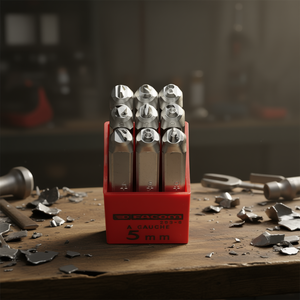 Juego de 9 Cinceles y Punzones Facom - Product Image 3