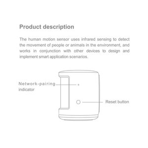 ZigBee PIR เซ็นเซอร์ตรวจจับความเคลื่อนไหวเครื่องตรวจจับอินฟราเรด Tuya แอป-แสง/หน่วยควบคุมและตัวควบคุม - Product Image 6