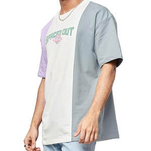 Camiseta de 100% algodón de gran tamaño para hombre, logotipo imprimible personalizado, colección de verano, tela de algodón hecha en Pakistán - Product Image 2