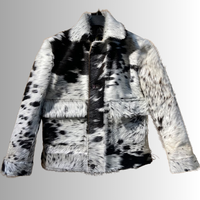 Nouvelle mode vestes en cuir de vachette personnalisé de qualité supérieure veste d'hiver pour hommes réversible respirant Style Vintage corne
