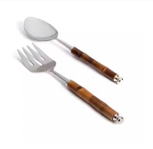 Ensemble de couverts élégants en métal plaqué or blanc, style royal américain, écologiques, longue durée, 100 pièces, cuillère, fourchette, pour - Product Image 3