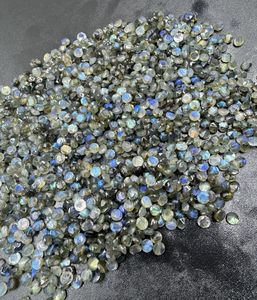 Haute qualité naturel bleu Flashy Labradorite à facettes forme ronde pierres précieuses en vrac 6mm-10mm pour la fabrication de bijoux en gros gemmes - Product Image 3