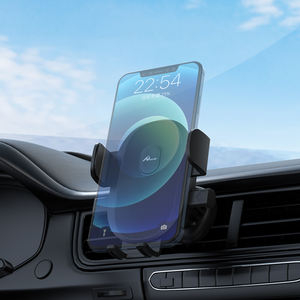 Support de téléphone portable de voiture de gril noir SP-185 accessoires intérieurs stables multifonctionnels support de téléphone universel en plastique - Product Image 1