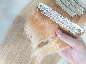 2025 Precio al por mayor Superventas 100% Extensiones de cabello virgen vietnamita Trama con clip Cutícula completa Grado 12 a - Product Image 6