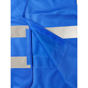 Hi Viz Reflective Precio barato Cómodo Diseño moderno Chaleco de seguridad con logotipo Chaleco de seguridad ajustable - Product Image 5