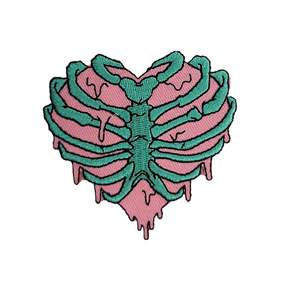 แพทช์ปักด้วยขอบเมอร์โรว์กาวและผ้าทอลายทแยงนุ่มสำหรับเสื้อแจ็คเก็ตมีฮู้ดและชุดลำลอง - Product Image 1