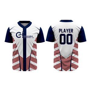 Ensemble d'uniformes de baseball personnalisés de qualité supérieure Elite Pro Grade, tissu 100% polyester respirant, impression par sublimation, coupe professionnelle pour équipe - Product Image 3