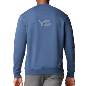 Sudadera de lana de algodón 100% personalizada para hombre de gran tamaño Vintage nuevo cuello redondo multicolor estampado personalizado longitud Regular - Product Image 3