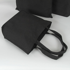 Sac à main en toile personnalisé en gros 2025, sac à bandoulière en toile de coton uni, grand sac fourre-tout en toile personnalisé 46 - Product Image 1