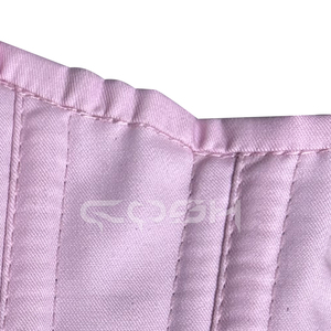 คอร์เซ็ตรัดเอวผ้าฝ้าย 100% สีชมพูอ่อน พร้อมโครงเหล็ก |   ชุดกระชับสัดส่วน - Product Image 6