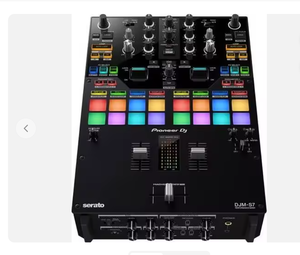 Increíble Consola de Audio Profesional DJM-S7, Mezclador Nuevo de 2 Canales, Controlador de Música MP3 Metálico con Alimentación para DJs - Product Image 5