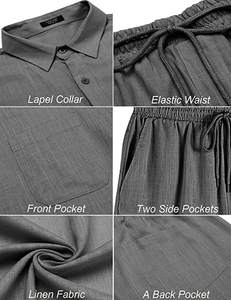 Conjunto Deportivo Personalizado para Parejas, Camiseta Polo y Pantalones Cortos de Invierno para Hombre, Traje de Dos Piezas con Cierre de Cremallera, Chándal Corto de Verano, Logotipo Personalizado, Talla Grande - Product Image 6