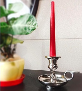 Portavelas de Metal hecho a mano para decoración del hogar del banquete de boda y diseño de decoración de mesa de cena con velas románticas - Product Image 1